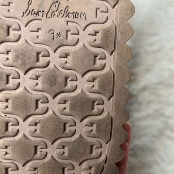 Sam Edelman Faux Faux Fur Bootie Size 9.5 Gray Leather - Picture 4 of 8